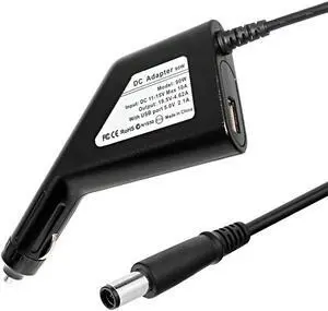 19.5V 4.62A 90W Dc Car Charger Power Adapter for D505 D510 D610 D620 E5530 E5400 E6400 E6500 M70 Vostro 1014 1015 Laptop