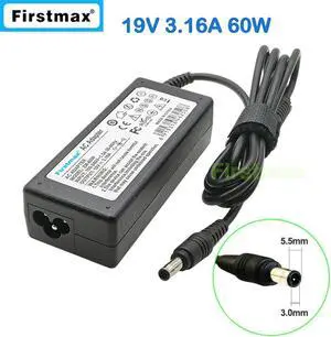 19V 3.16A AC power adapter for charger R463 R464 R465 R465H R466 R467 R468 R468H R469 R470 R470H R478 R480 R480J R480L