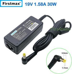30W 19V 1.58A AC power adapter Supply for Aspire One A0A150 A0P531h A110 A150 AO521 AO522 AO531H AO532 AO721 AO722 charger