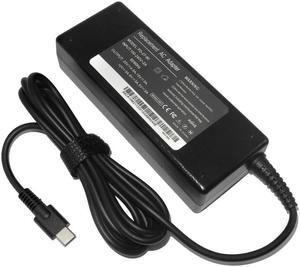 90W USB Type C Power Adapter Charger for Macbook Pro 15 A1707 A1719 Chromebook 14 13 X360 for X1 T480s T580