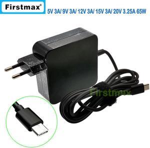 65W USB-C type C ac power adaper laptop charger for EliteBook 735 G5 918170-002 TPN-AA03 860209-850
