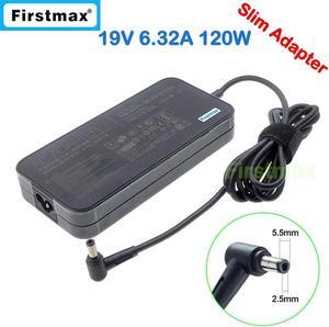 Laptop Adapter 19V 6.32A 120W for Charger UX502VD V502UW V505UW V510UW V755UW W508IK W508IU W508JK W508JX W50IU W50JK W50JX