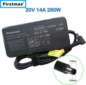 laptop charger 20V 14A 280W ac adapter for MSI GE75 8SF 8SG 9SF 9SG MS17E2 GL63 8SFK GP75 9SF power supply