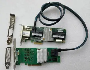 adapter card for Fujistu D3307-A12 + adaptec 82885T 12G RAID JBOD LSISAS3008 PCI 3.0  RAID0/1/5/10/5=36 ports