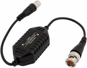 Ground Loop Isolator Video Balun Coaxial BNC Male to Female CCTV Anti-jam no power required