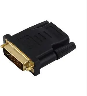 DVI Male to HDMI Female adapter Gold-Plated M-F Converter For HDTV LCD