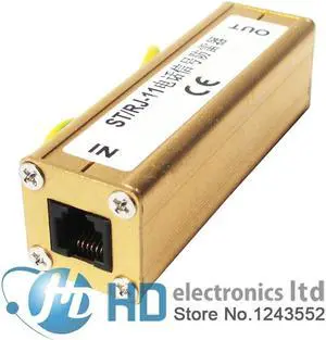 Telephone Fax RJ-11 RJ11 Surge Protector Thunder Lightning Arrester Protection Device RJ11 Surge Protection SPD