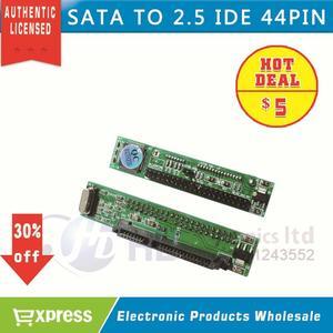 SATA Female to 44Pin 2.5 IDE Male HDD SSD Adapter Converter 7+15P 22pin sata to ide wholesale