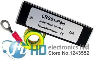 Telephone Fax Surge Protector Thunder Arrester RJ11 kl01-p4h Black limited RJ-11 ADSL