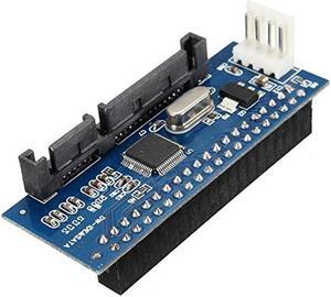 40Pin 3.5 IDE to 7+15 22 pin SATA Male Adapter Internal Hard Drive Card Adapter