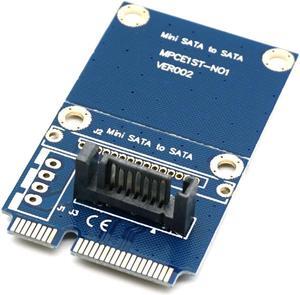 Hot mSATA to 2.5" SATA Adapter mini SATA to 2.5 inch HDD Hard Drive Disk Delock SSD Converter
