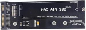 12+6pin SSD HDD to SATA 22Pin Hard Disk Cartridge Drive PCBA for 2010 2011 Macbook Air A1369 A1370 SSD