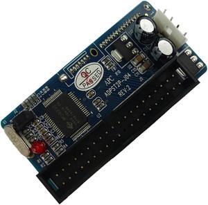 7+15p 22pin SATA female to IDE PATA 40Pin male Chipset Jmicron JM20330 adapter SATA-IDE card