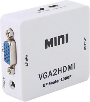 Mini HD 1080P Audio VGA To HDMI HD HDTV Video Converter Box Adapter With HDMI Cable For PC Laptop to HDTV Projector