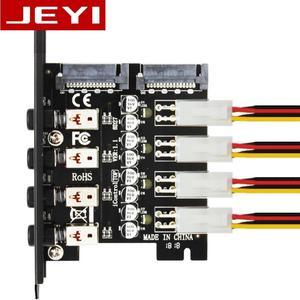 JEYI iControl-8 more 4 hard disk hard control system ligent control hard disk management system HDD SSD power switch four