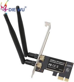 PCI Express 300m Wireless network interface card adapter for Realtek 8192CE for PC TXA049