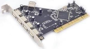 PCI to 4 Ports External + 1 Port Internal USB 2.0 Expansion Card Chipset for NEC