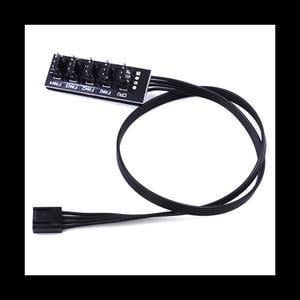 40cm 1 to 5 4-Pin Molex TX4 PWM Fan CPU HUB Splitter PC Case Chasis Cooler Extension Cable Adapter Controller