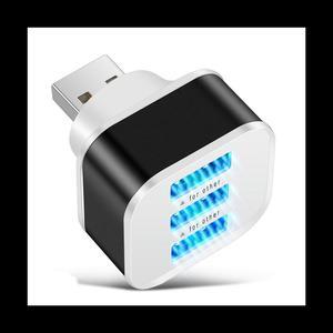 USB2.0 HUB Splitter Quick Charge 3 Ports USB Expander for Phone Tablet Laptop PC Chargers Adapter with LED Indicator-A
