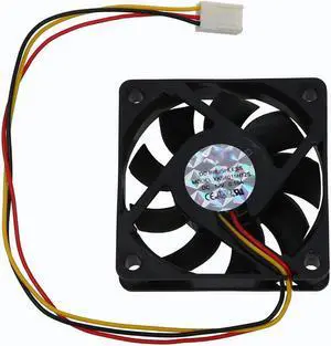 CPU fan radiator fan 60 x 60 mm Box Computer - Black