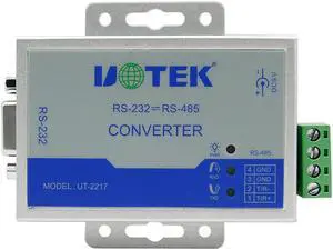 UT-2217 External-powered RS-232 to RS-485 Wall-mounted PhotoElectric Isolation