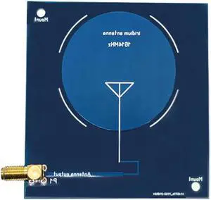 PCB Antenna 1.614Ghz Iridium Antenna SMA Female Patch Gain: 3.1