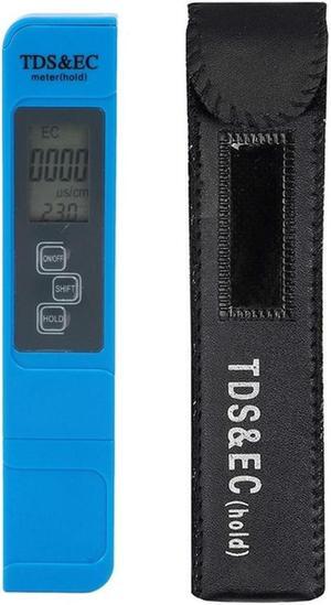 TDS EC Meter Temperature Tester Pen 3 In 1 Function Conductivity Water Quality Measurement Tool TDS EC Tester 0-9990 Ppm 15%