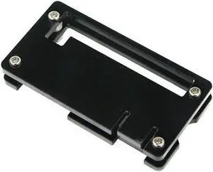 With Heatsink Acrylic Protector Cover Case for Raspberry Pi Zero(Black)