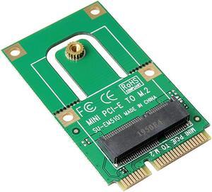 NGFF to Mini PCI-E to M2 Adapter Converter Expansion Card M2 Key NGFF E Interface for M2 Wireless Bluetooth Module