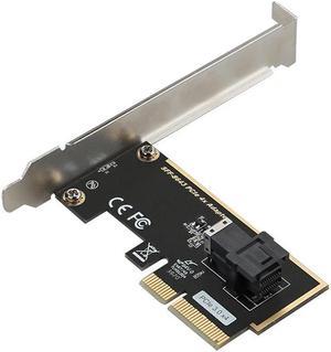 PCIe3.0 4X to U.2 SFF-8643 PCIe x4  Riser Card  PCI-E 2.5 NVME adpter 8643 ssd add on