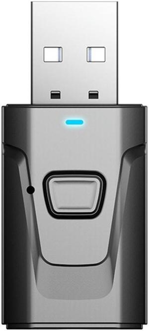 4 in 1 USB Bluetooth Transmitter Receiver with Mic Handsfree Calling Aux 3.5mm RCA Stereo Wireless Audio Adapter