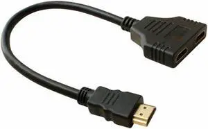 2 in 1 HDMI Splitter Adapter Full HD 3D 1080P