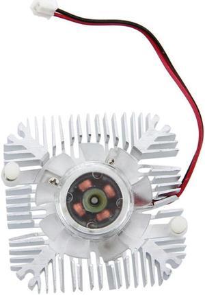 PC VGA Video Card 2 Pin 55mm Cooler Cooling Fan Heatsink 4800 RPM