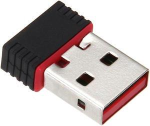 Mini USB Drive Wireless LAN Adapter 802.11 n / g / b Wireless Network Card 150Mbps