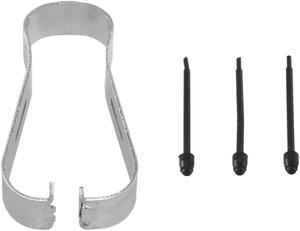 3Pcs Touch Stylus S Pen Tips Nibs with 1 Clip for Galaxy Z Fold 3 4 Fold3 Fold4 Spen Pro Tips Kits