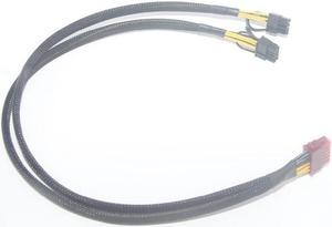 12Pin To Dual PCI-E 8Pin (6+2Pin) Power Cable For Enermax Modular PSU