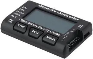 Plastic Digital Capacity Checker With Balance Function For Life Li-Ion Nimh Nicd