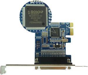 Parallel Port DB25 25Pin Printer to PCI-E Express Card Converter Adapter