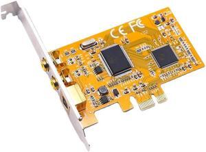 PCIE 878A Capture Card PCI-E 878 Sonography Medical Image 2 PORTS AV Svhs Terminal Connector Video Capture card SDK2000 1394
