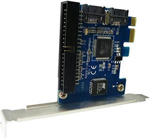 Desktop PCI-E to SATA2.0 raid card PCIe to dual SATA + IDE 40pin hard disk controller adapter