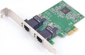 PCI-Express Dual Gigabit Ethernet Controller Card RTL8111E chipset high performance 10/100/1000 BASE-T Ethernet LAN controller