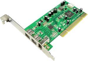 IOCREST PCI Combo 2x 1394b + 1x 1394a Firewire Ports PCI Controller Card 1394 card TI Chipset