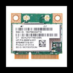 BCM943228HMB Card Network Card Dual Band 300Mbps Bluetooth4.0 802.11A/B/G/N Mini PCI-E Laptop WLAN Adapter