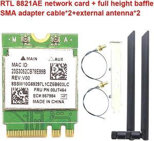 RTL8821AE Dual Frequency Network Card M.2 NGFF 2230 Wireless Network Card Module Network Card Adapter