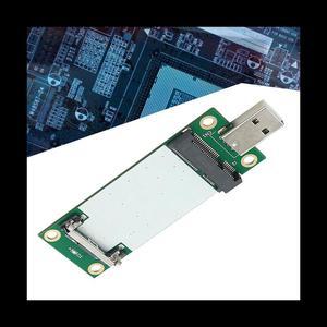 Mini PCI-E To USB2.0 SIM Adapter with SIM Card Slot for WWAN/LTE Module Support 3G/4G SIM 6Pin/8Pin Card Connector
