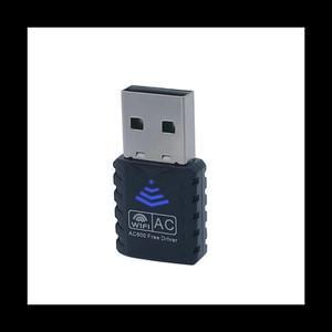 11AC 600Mbps Network Adapter Dual Band 2.4GHz+5Ghz Free Driver RTL8811CU Chip Mini USB Wireless Network Card