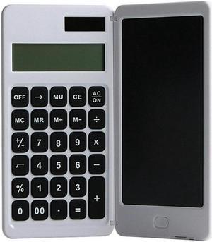 Solar Calculator Portable Calculator Solar Calculator Board With Writing Board For School Calculator Students' Financial Office