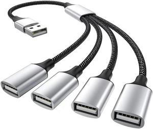 USB To USB 2.0 Triple USB Port HUB OTG Adapter Cable Hab Data Charging Convertor USB Extension Splitter, USB a To 4 USB