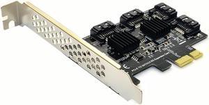 Add On Card SATA3 PCI-E/PCIE/PCI Express SATA 3 Controller Multiplier SATA Card/Expansion PCI E PCIE x1 SATA Port Adapter