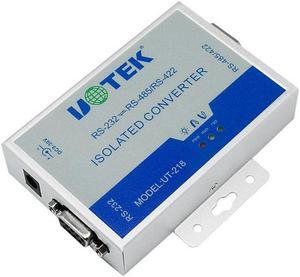 UT-218 RS-232 to RS-485/RS-422 Photoelectric Isolation Interface Converter 2.5KVrms enhanced lighting, surge ESD protection